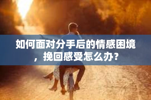 如何面对分手后的情感困境，挽回感受怎么办？