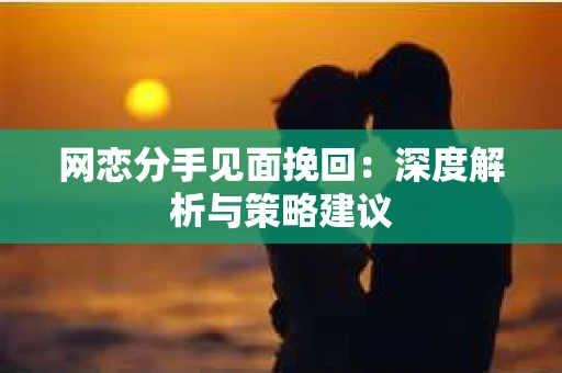 网恋分手见面挽回：深度解析与策略建议