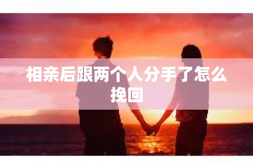 相亲后跟两个人分手了怎么挽回