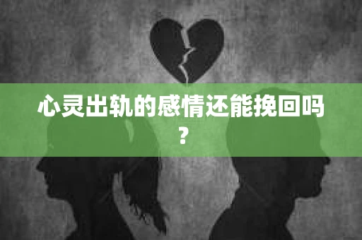 心灵出轨的感情还能挽回吗？