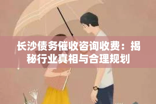 长沙债务催收咨询收费：揭秘行业真相与合理规划