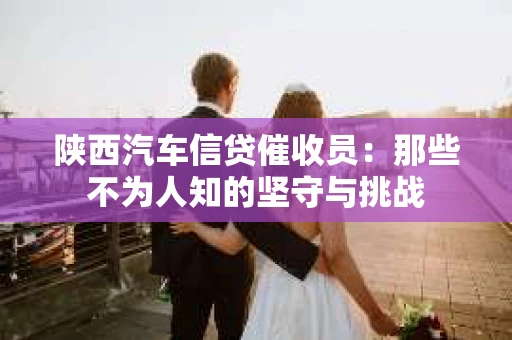 陕西汽车信贷催收员：那些不为人知的坚守与挑战