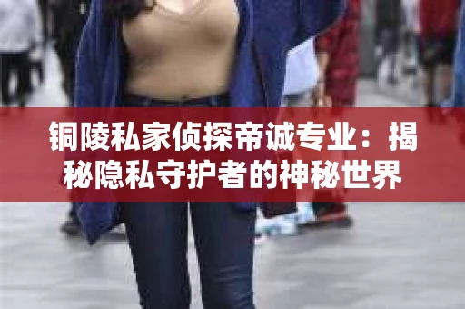 铜陵私家侦探帝诚专业：揭秘隐私守护者的神秘世界
