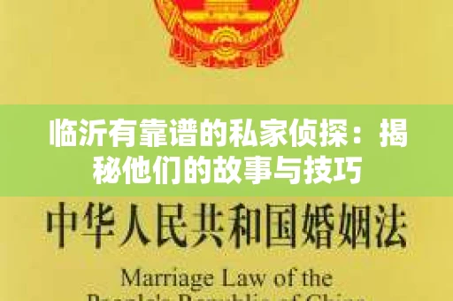 临沂有靠谱的私家侦探：揭秘他们的故事与技巧