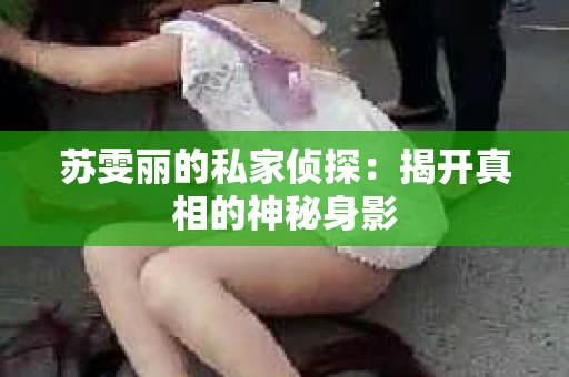苏雯丽的私家侦探：揭开真相的神秘身影