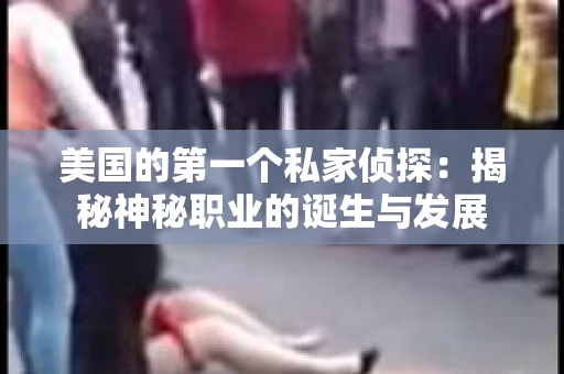 美国的第一个私家侦探：揭秘神秘职业的诞生与发展