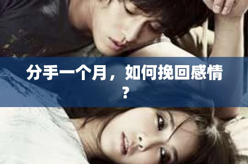 分手一个月，如何挽回感情？
