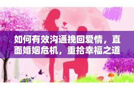 如何有效沟通挽回爱情，直面婚姻危机，重拾幸福之道