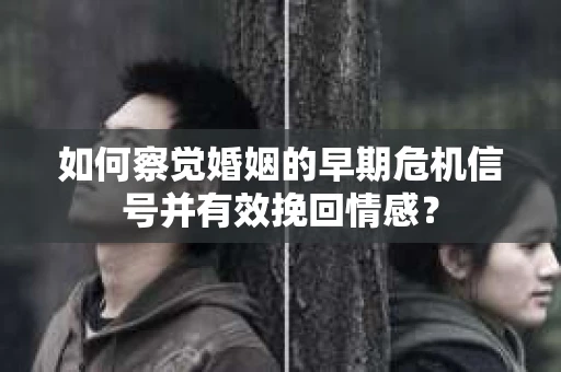 如何察觉婚姻的早期危机信号并有效挽回情感？