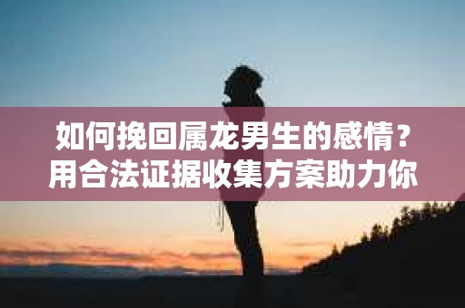 如何挽回属龙男生的感情？用合法证据收集方案助力你的努力？