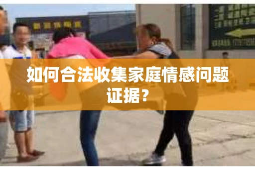 如何合法收集家庭情感问题证据？