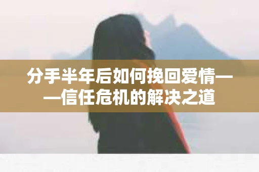 分手半年后如何挽回爱情——信任危机的解决之道